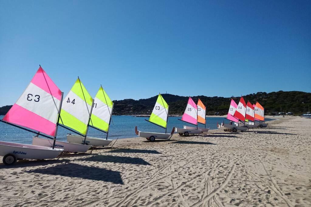 Face Mer Entre Plage Et Marina Bormes-les-Mimosas Kültér fotó